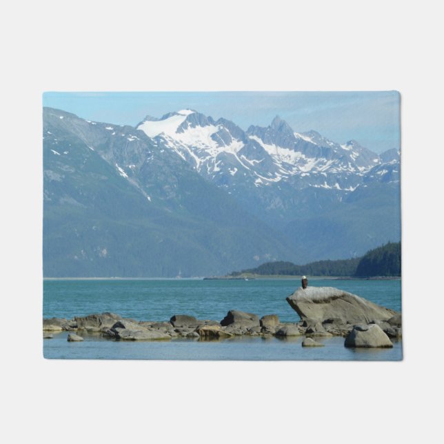 Tapete Bald Eagle em Skagway Alaska (Frente)