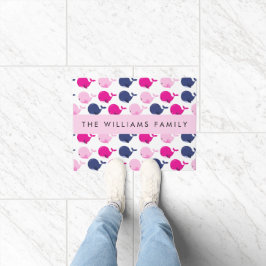 Tapete Baleias Cutas, Padrão De Baleias, Seu Nome