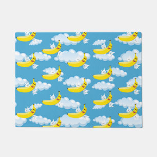 Tapete Bananas de desenho animado de Comida