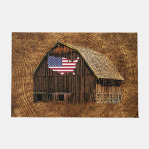 Tapete Bandeira Americana do Barn Russo