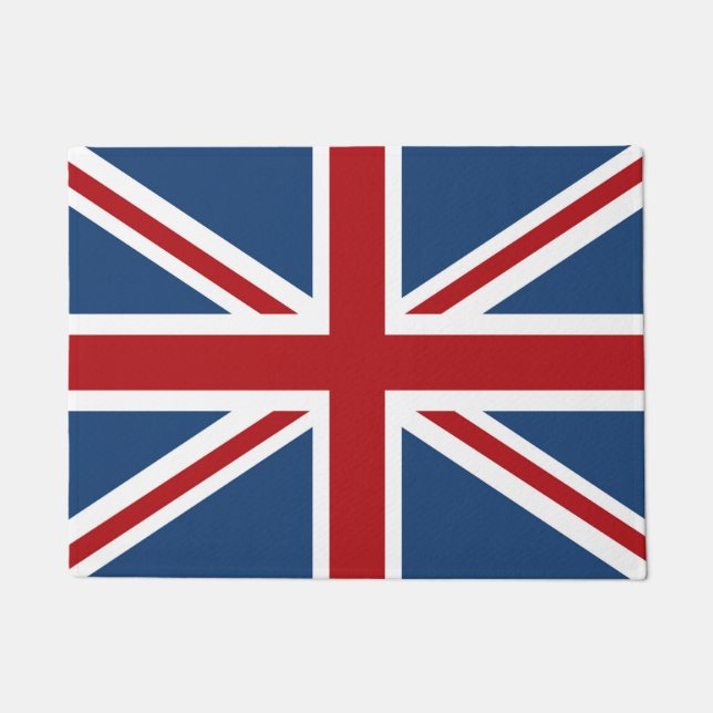 Tapete Bandeira clássica de Union Jack Reino Unido (Frente)