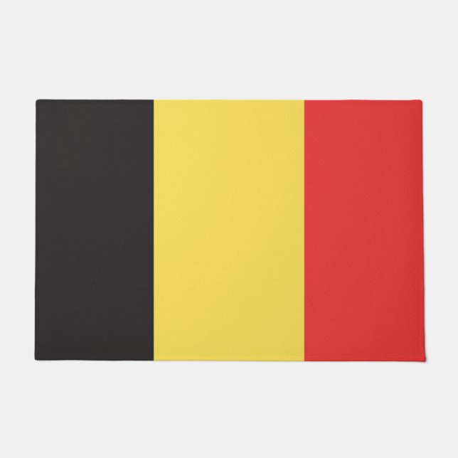 Tapete Bandeira da Bélgica (Frente)
