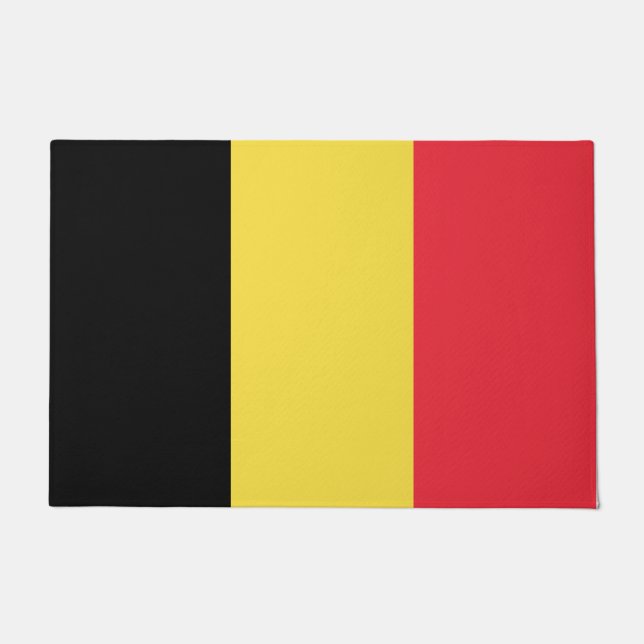 Tapete Bandeira da Bélgica (Frente)