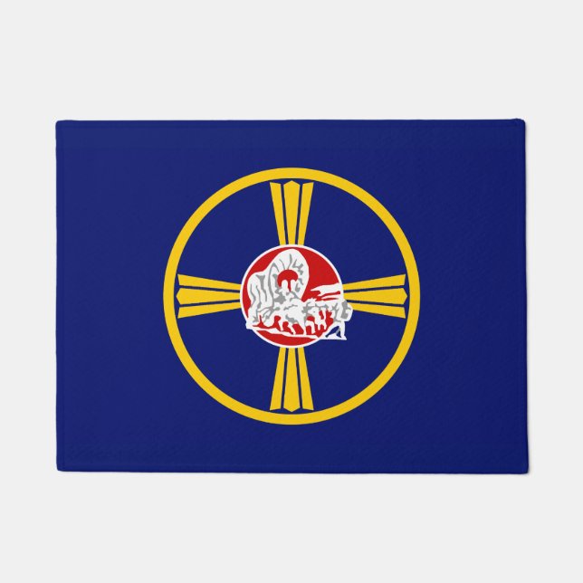 Tapete Bandeira da Cidade de Omaha (Nebraska) (Frente)