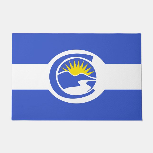 Tapete Bandeira da Cidade do Centenário (Colorado) (Frente)