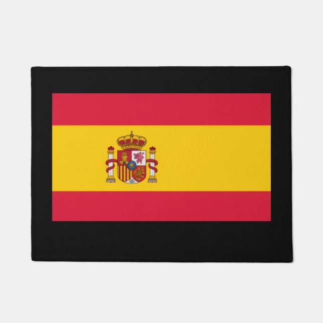 Tapete Bandeira da Espanha – Design Clássico de Orgulho N (Frente)