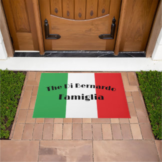 Tapete Bandeira da Itália, Bella Italia Famiy Welcome Mat