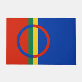 Tapete Bandeira da Lapónia (Natal) (Sami) (Laplander)