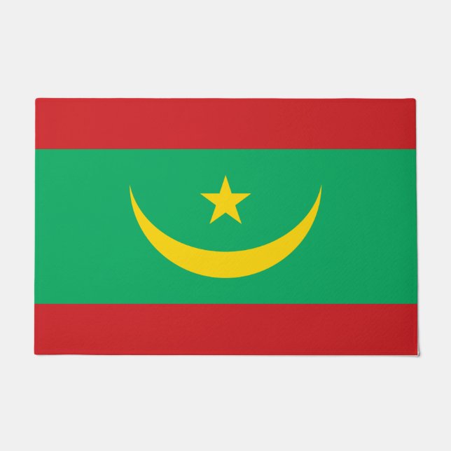 Tapete Bandeira da Mauritânia (Frente)