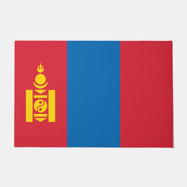 Tapete Bandeira da Mongólia (Frente)
