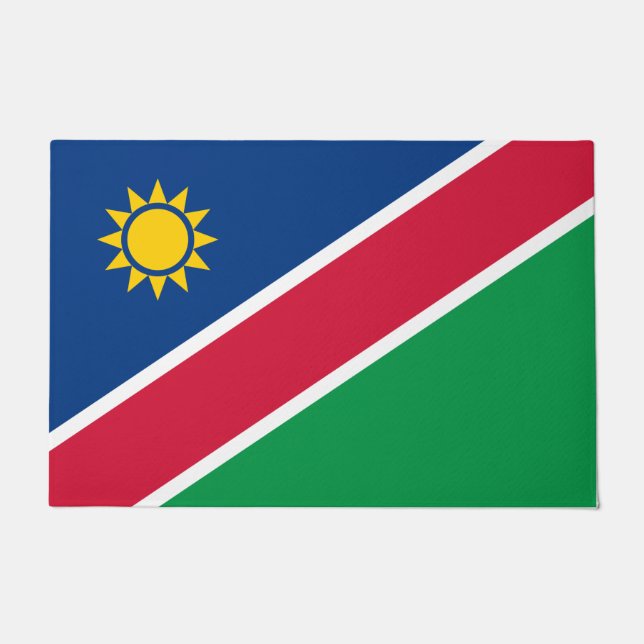 Tapete Bandeira da Namíbia (África Austral) (Frente)