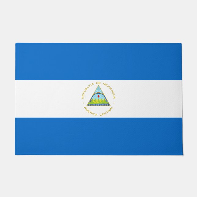 Tapete Bandeira da Nicarágua (Frente)