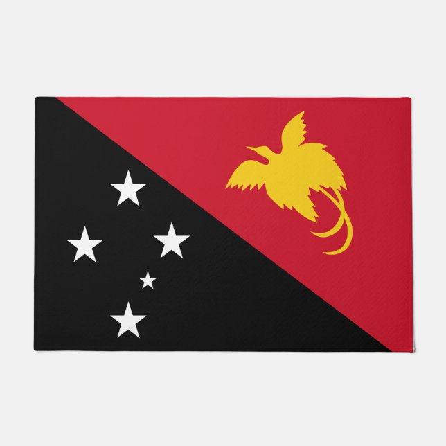 Tapete Bandeira da Papua-Nova Guiné (Frente)
