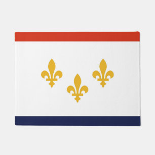 Tapete Bandeira da porta Matt de Nova Orleães