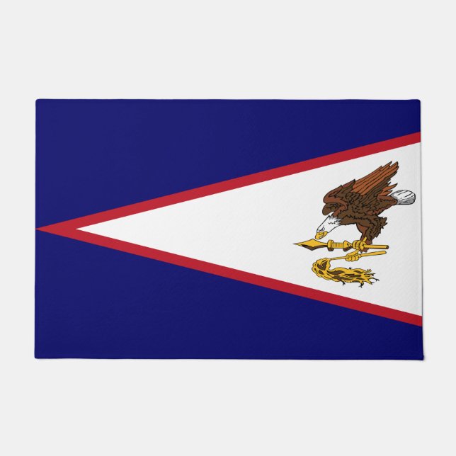 Tapete Bandeira da Samoa Americana (Frente)