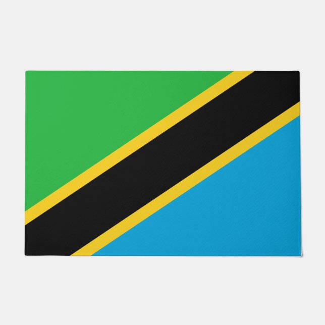 Tapete Bandeira da Tanzânia (Frente)