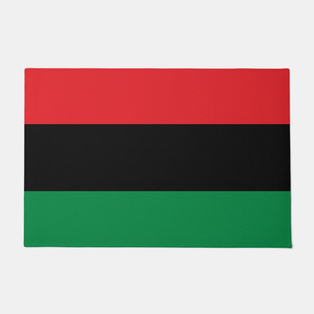 Tapete Bandeira da UNIA Pan-Africana (Frente)