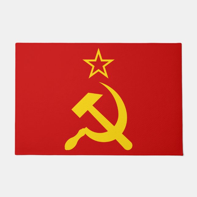 Tapete Bandeira da URSS - Bandeira da União Soviética (Frente)