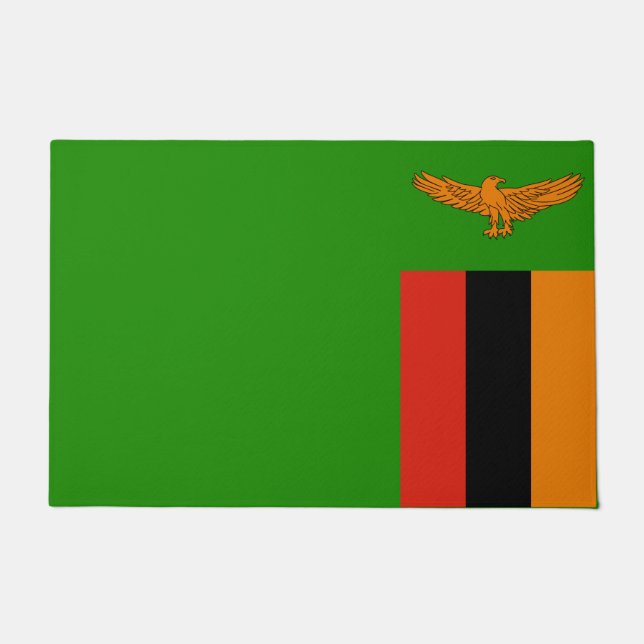 Tapete Bandeira da Zâmbia (Frente)