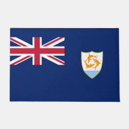 Tapete Bandeira de Anguilla (Caribe)