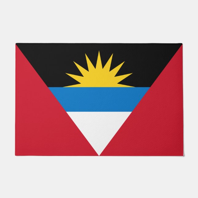 Tapete Bandeira de Antígua e Barbuda (Frente)