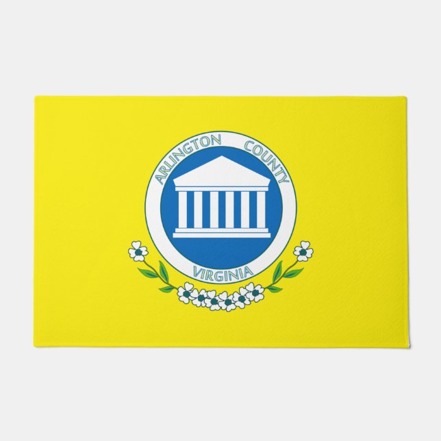 Tapete Bandeira de Arlington (Virgínia) (Frente)