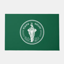 Tapete Bandeira de Bangkok (Cidade da Capital Tailandesa)