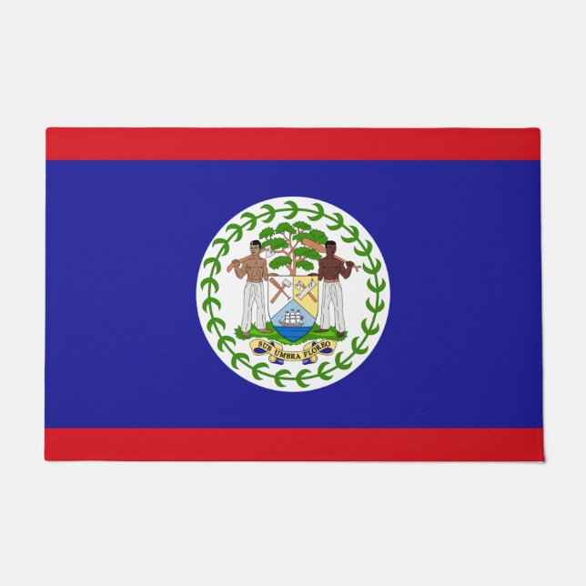 Tapete Bandeira de Belize (Frente)
