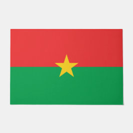 Tapete Bandeira de Burquina Fasso