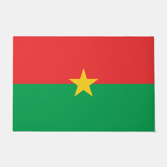 Tapete Bandeira de Burquina Fasso (Frente)