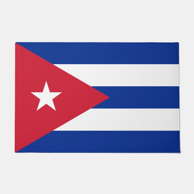 Tapete Bandeira de Cuba (Frente)