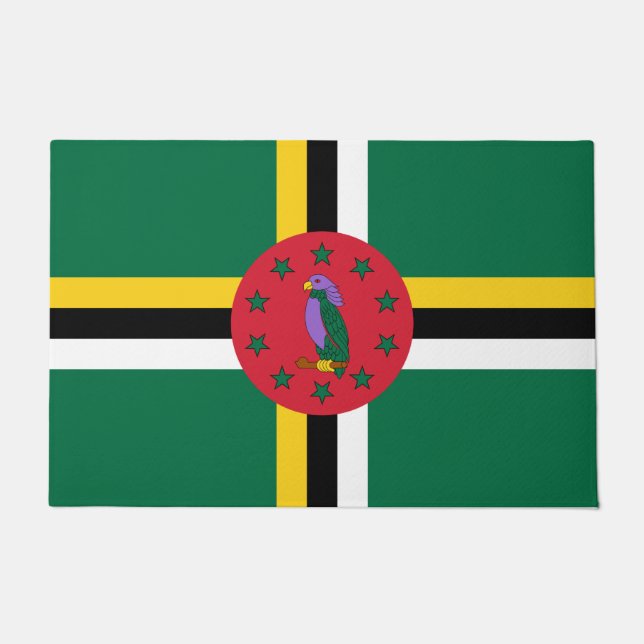 Tapete Bandeira de Dominica (Frente)