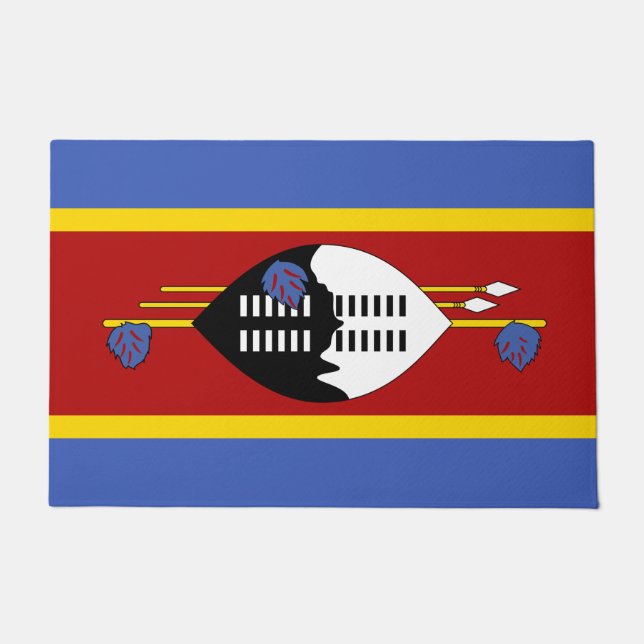 Tapete Bandeira de Eswatini (Suazilândia) (Frente)