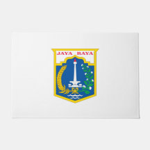 Bandeira de Jacarta (Cidade Capital da Indonésia)