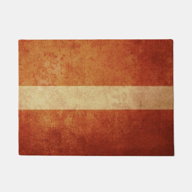 Tapete Bandeira de Latvia (Frente)