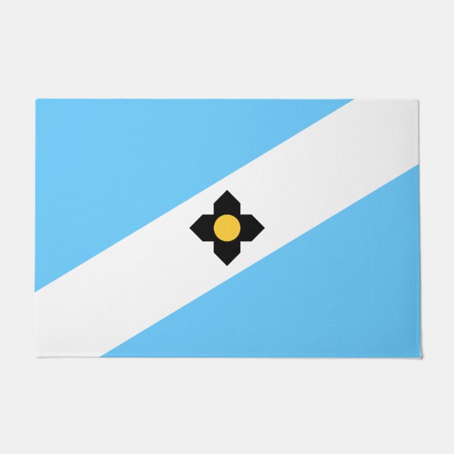 Tapete Bandeira de Madison (Wisconsin) (Frente)