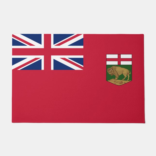 Tapete Bandeira de Manitoba (Frente)