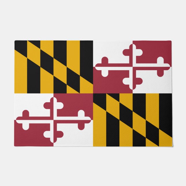 Tapete Bandeira de Maryland (Estado dos EUA) (Frente)