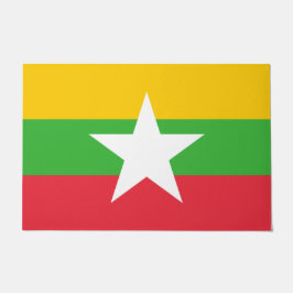 Tapete Bandeira de Mianmar (Birmânia)