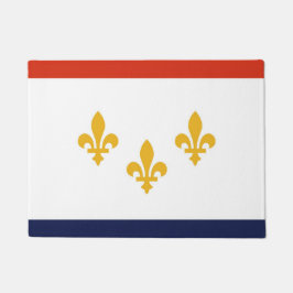 Tapete Bandeira de New Orleans Door Matt