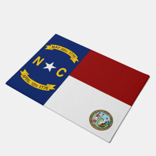 Tapete Bandeira de North Carolina