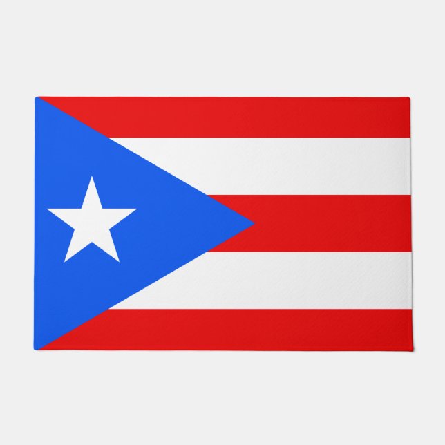 Tapete Bandeira de Porto Rico (Frente)