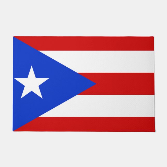 Tapete Bandeira de Porto Rico (Frente)