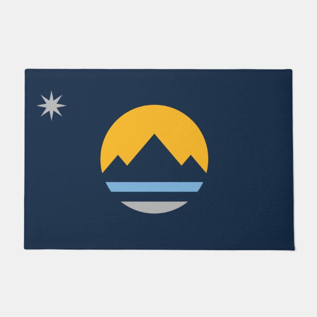 Tapete Bandeira de Reno (cidade de Nevada) (Frente)