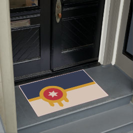 Tapete Bandeira de Tulsa (Oklahoma)