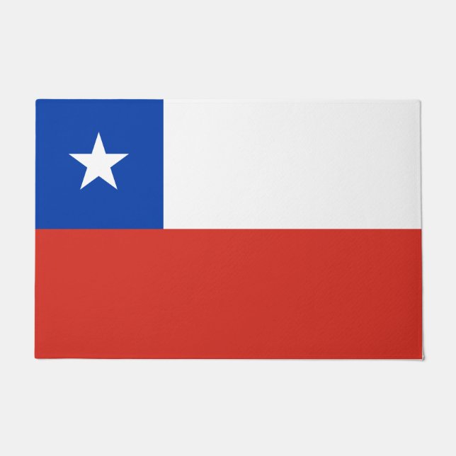 Tapete Bandeira do Chile (Frente)
