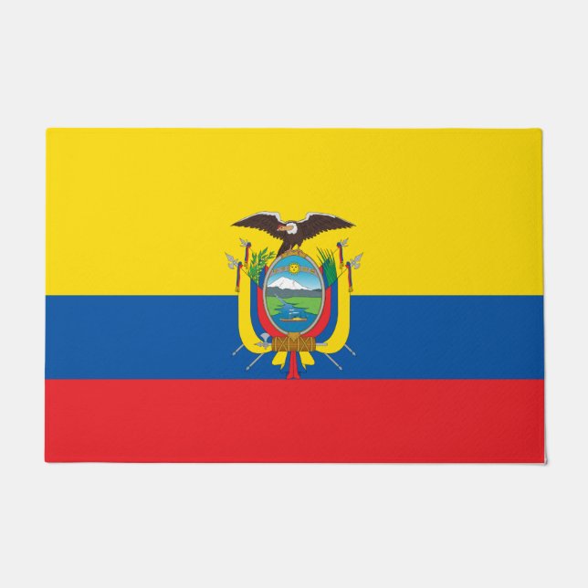 Tapete Bandeira do Equador (Frente)