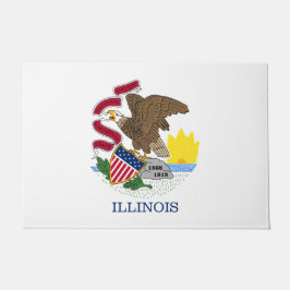 Tapete Bandeira do Estado de Illinois