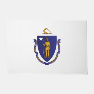 Tapete Bandeira do Estado de Massachusetts, EUA