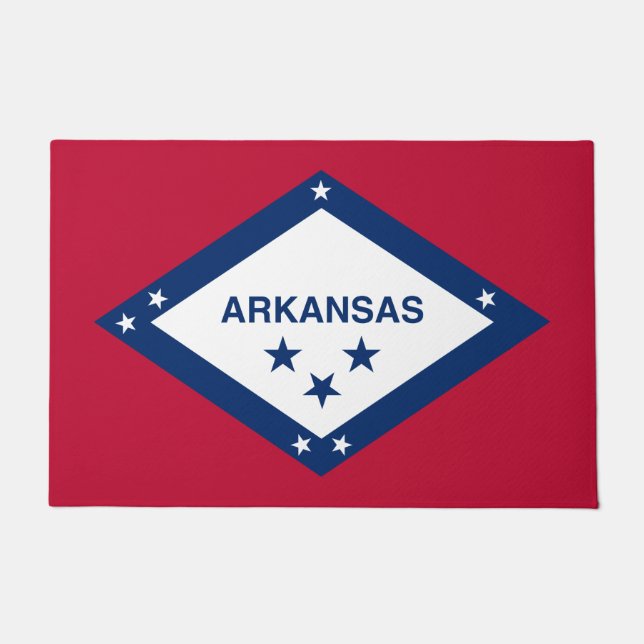 Tapete Bandeira do estado do Arkansas (Frente)